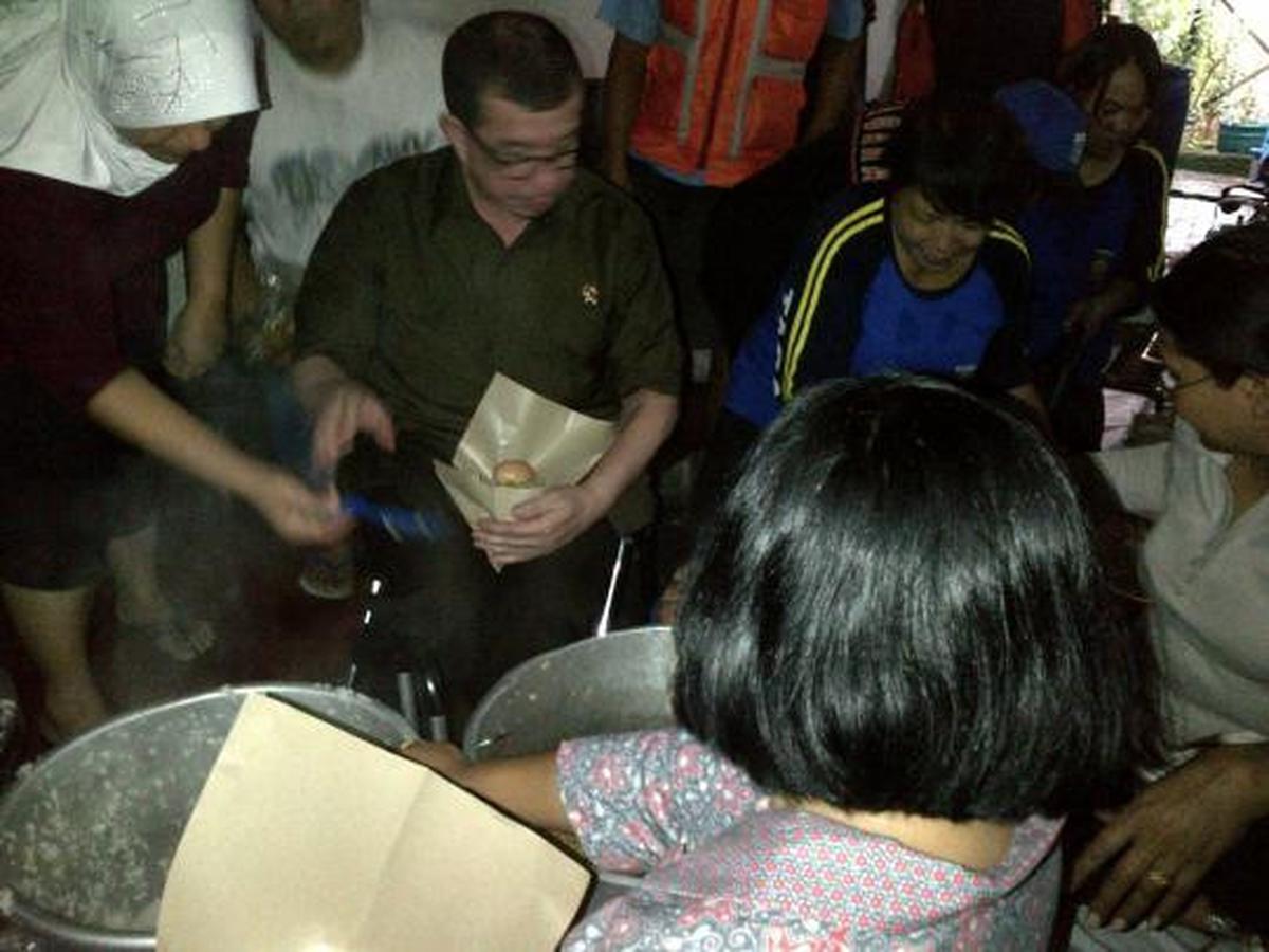 Mensos Salim Segaf kunjungi pengungsian Bukit Duri