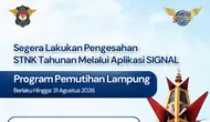 Pemutihan Pajak Kendaraan di Lampung Agustus 2026: Jadwal, Syarat, dan Daftar Keringanan Lengkap