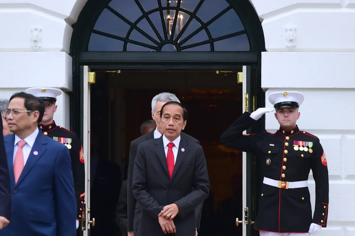 Presiden Jokowi Bersama Pemimpin ASEAN Hadiri KTT Khusus ASEAN-AS