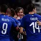Pelatih Timnas Italia, Roberto Mancini. (AFP/MARCO BERTORELLO)