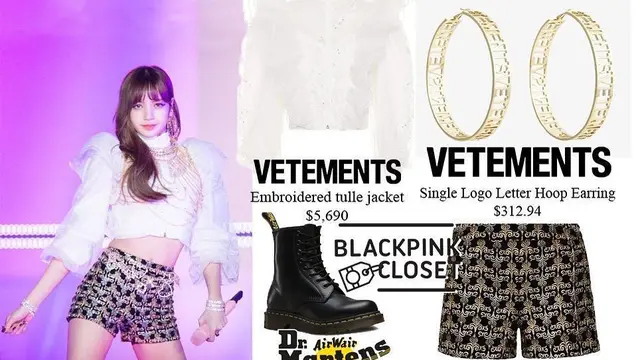 [Bintang] Pencinta Gaya Boyish, Ikuti Gaya Rebel Lisa Blackpink yang High-Fashion Ini