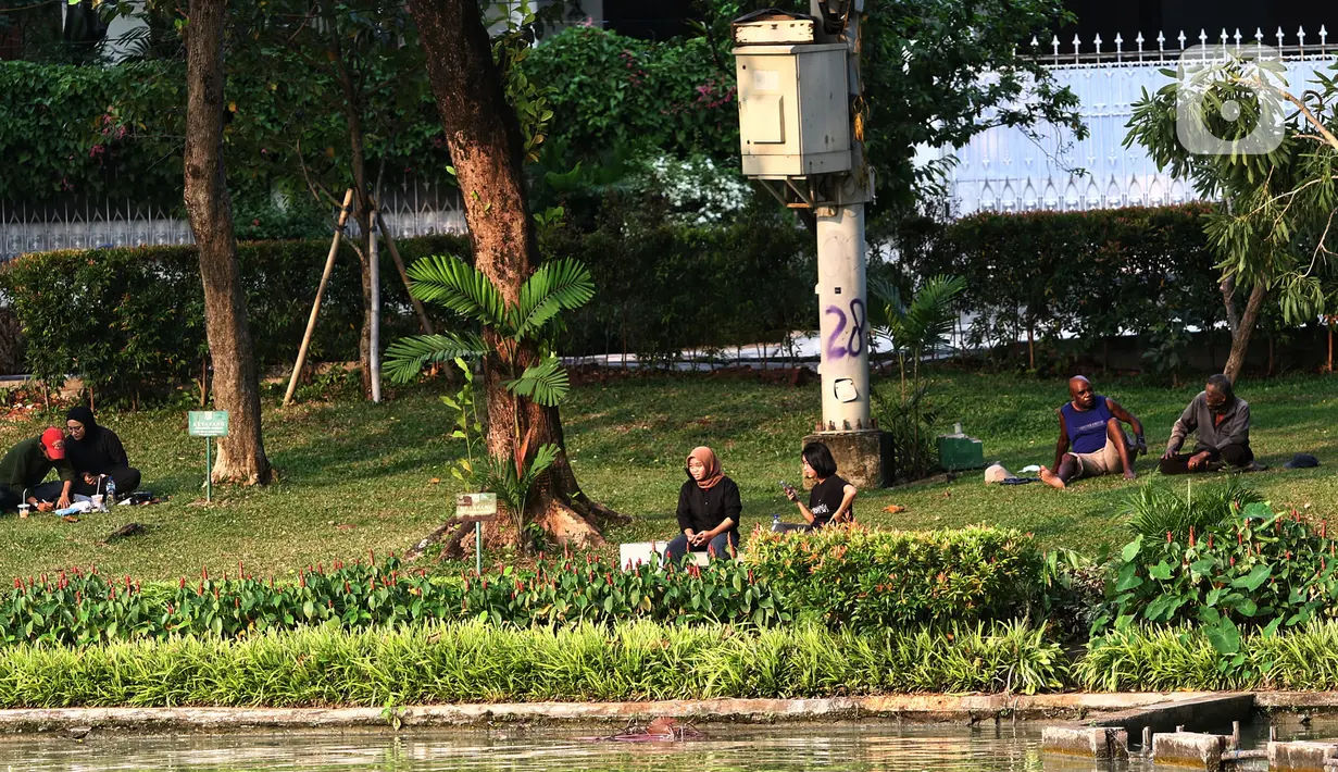 Waduk ini dibangun oleh Belanda, di mana pada sekitar tahun 1926 sebagai penampungan air dari beberapa mata air yang berada di sekitarnya. (Liputan6.com/Angga Yuniar)