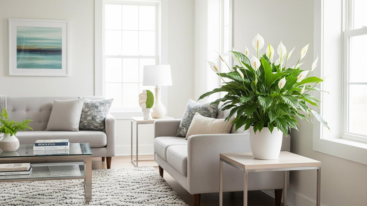 Tanaman Terbaik untuk Ruang Tamu dan Bikin Rumah Terlihat Lebih Segar dan Hidup Peace Lily