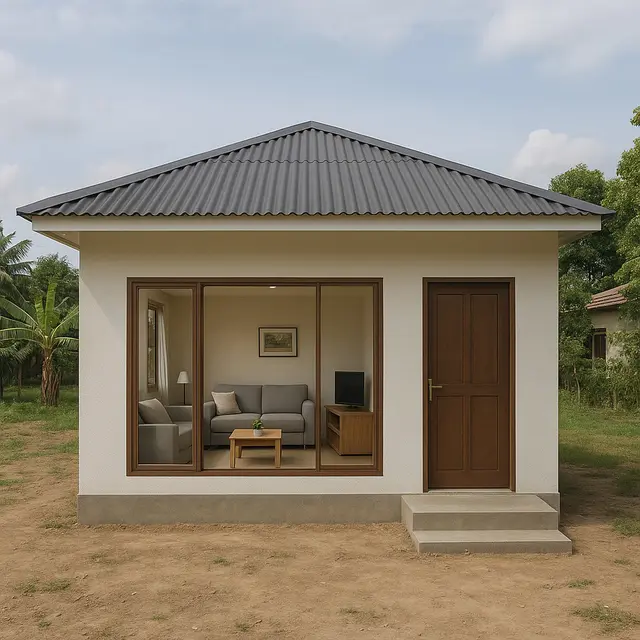 Desain Rumah Minimalis Rp50 Jutaan (Foto: ChatGPT)