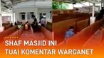 Shaf jamaah di sebuah masjid disekat dengan triplek untuk menghindari penyebaran virus Covid mengundang perhatian dan komentar warganet.