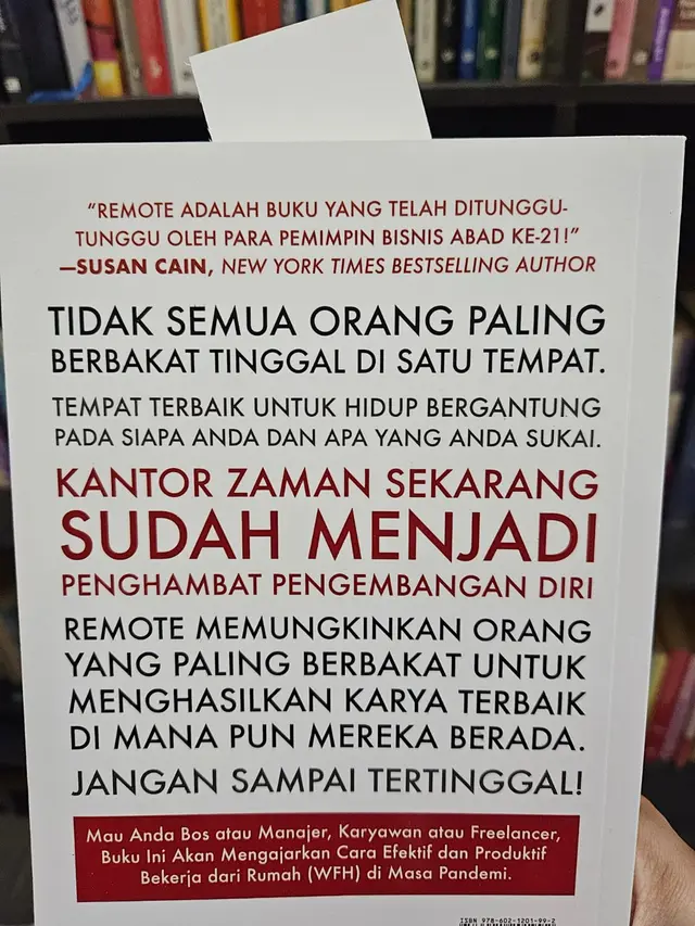 Buku Remote: Ketika Kerja Jarak Jauh Jadi Keharusan dan Ngantor Jadi Hambatan