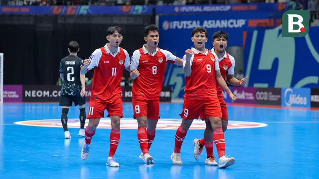 Foto: Ditonton Shin Tae-yong, Timnas Futsal Indonesia Bantai Korea Selatan di Grup A Piala Asia 2026