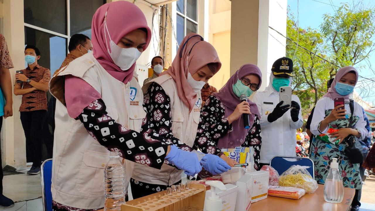 Cegah Penyebaran Makanan Berformalin, BBPOM Palembang Edukasi Para Retail