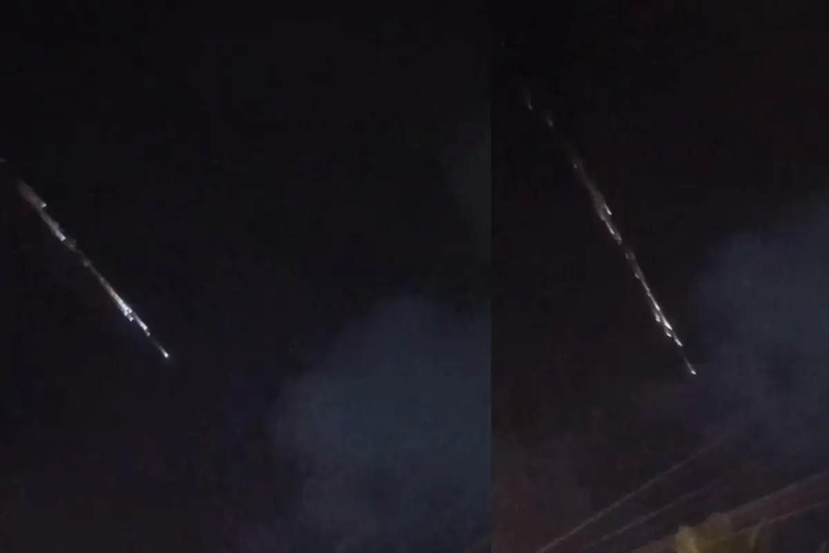 Cahaya Misterius di Langit Lampung