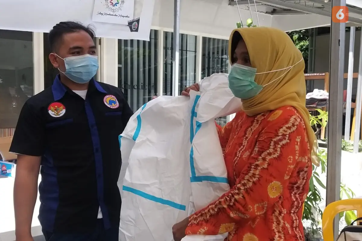 pelatihan keamanan bagi sukarelawan covid-19 di Palu