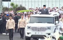 Naik Mobil Maung Garuda, Prabowo Buka Indo Defence 2025
