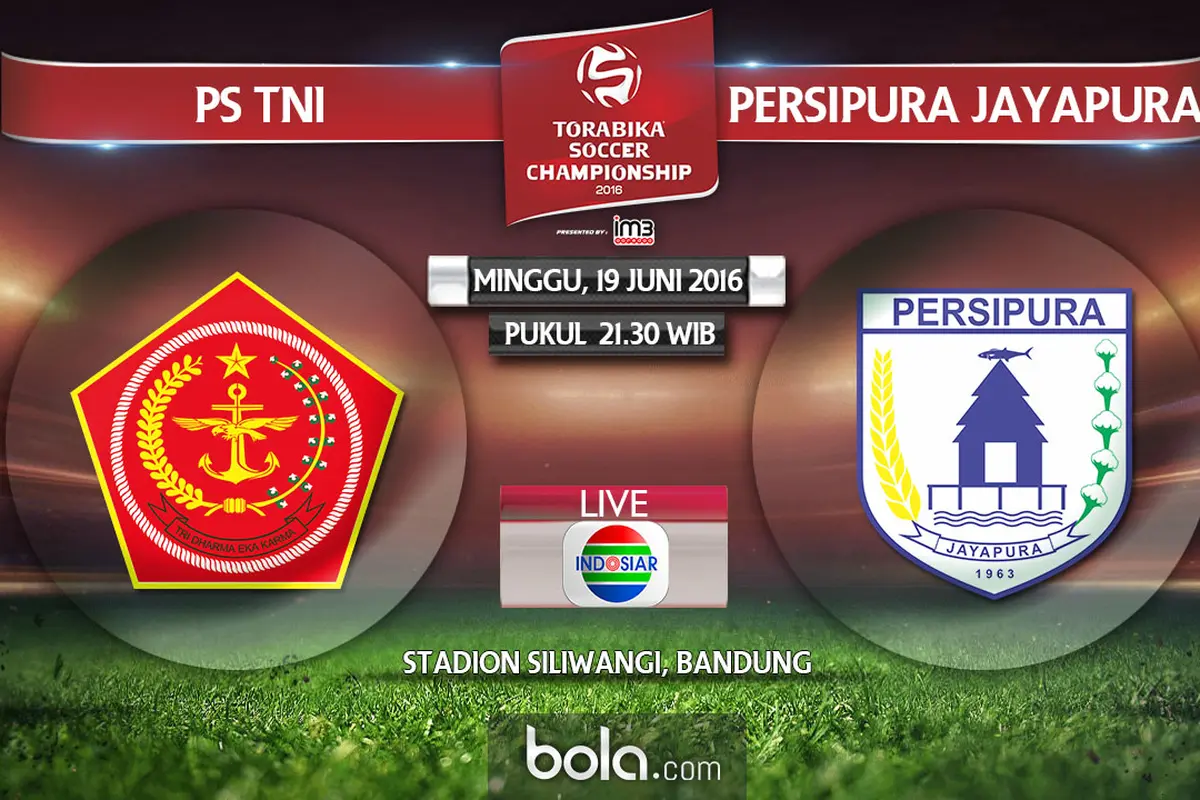 PS TNI Vs Persipura Jayapura (bola.com/Adreanus Titus)
