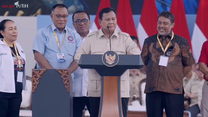 Janji Prabowo: Buruh Bisa Cicil Rumah 40 Tahun