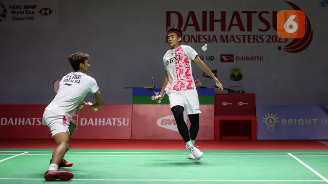 Foto: Perempat Final Indonesia Masters 2023 Dibuka dengan Drama Kemenangan Jonatan Christie dan Kekalahan Bagas/Fikri