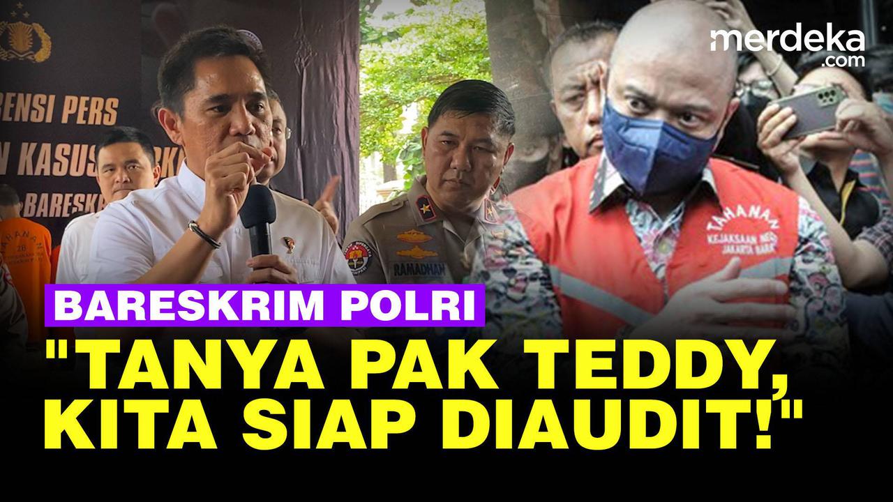 VIDEO: Respons Keras Bareskrim Polri Jawab Pengakuan Teddy Soal Narkoba