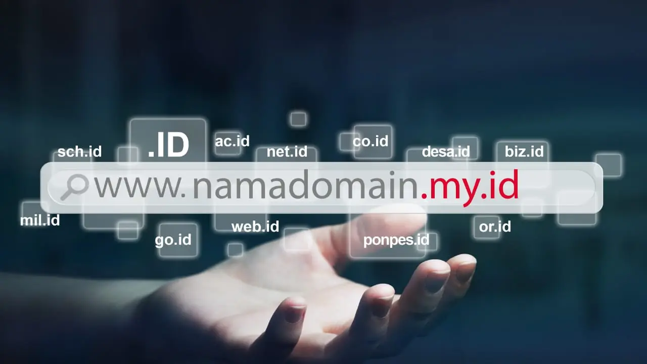 Ilustrasi domain my.id
