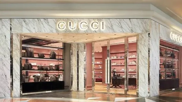 Butik Gucci dengan konsep baru