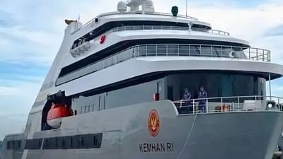 Penjelasan Kemhan soal Kapal Pesiar Berlogo Instansi