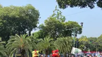 Lalu Lintas di Kantor KPU Lumpuh Saat Pendukung PKB, Gerindra dan Hanura Menyatu