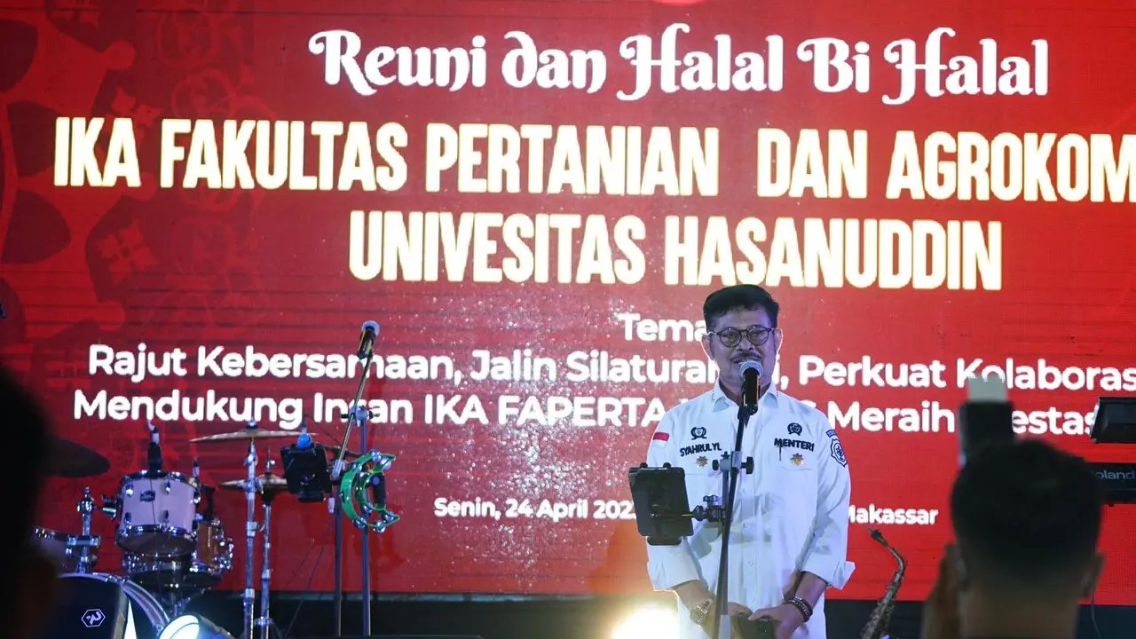 Mentan SYL Ajak IKA Faperta Dorong Petanian Tradisional menjadi Modern dengan Smart Farming