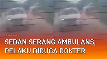 Aksi sok jagoan di jalanan terekam dari ambulans yang membawa pasien kritis. Ambulans RSUD Sambas dikejar dan diserang oleh pengemudi sedan Civic saat dalam perjalanan ke RS Antonius Kota Pontianak, Kalimantan Barat.