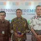 Direktur Utama PT Pupuk Kalimantan Timur (PKT) Rahmad Pribadi saat acara Opening Ceremony Business Case Competition, Jakarta (BBC), Jakarta, Rabu (5/7/2023). (Siti Ayu Rachma/Merdeka.com)