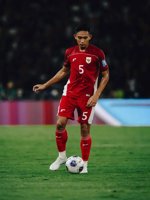 Rizky Ridho Andalkan Mizuno Morelia IV Beta Elite di Lapangan