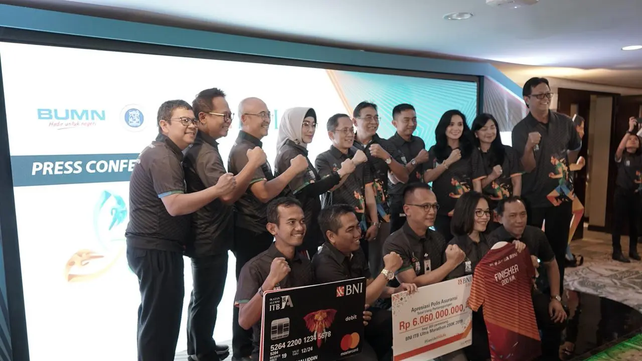 BNI dan ITB Gelar Ultra Marathon 200 KM dari Jakarta ke Bandung