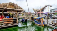 Menikmati Wisata Apung di Kawasan Museum Angkut Malang