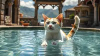 Ajaib, Kucing di Jepang Selamat Usai Terkurung dalam Kamar Mandi Selama Sebulan
