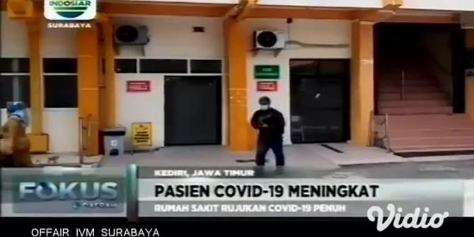 VIDEO: Kasus COVID-19 Meningkat, Ruang Isolasi Rumah Sakit Unair Penuh