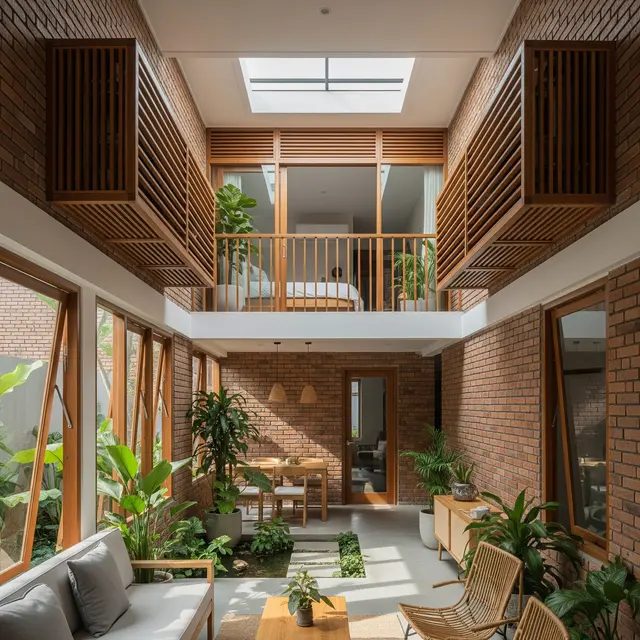 9 Model Rumah Mezzanine Terasa Sejuk di Daerah Panas, Desain Optimal