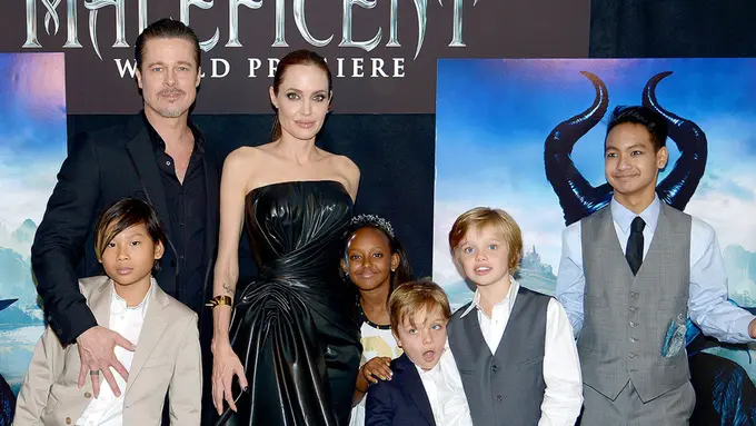 [Bintang] Keluarga Brad Pitt-Angelina Jolie