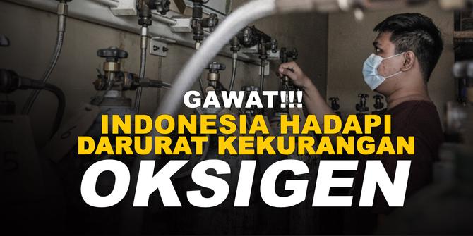 VIDEO: Indonesia Hadapi Darurat Kekurangan Oksigen