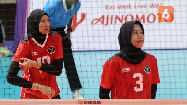 Foto: Langkah Pertama Timnas Bola Voli Putri Indonesia di SEA Games 2023 Terjegal Thailand, Wilda dkk Tunduk Tiga Set Langsung