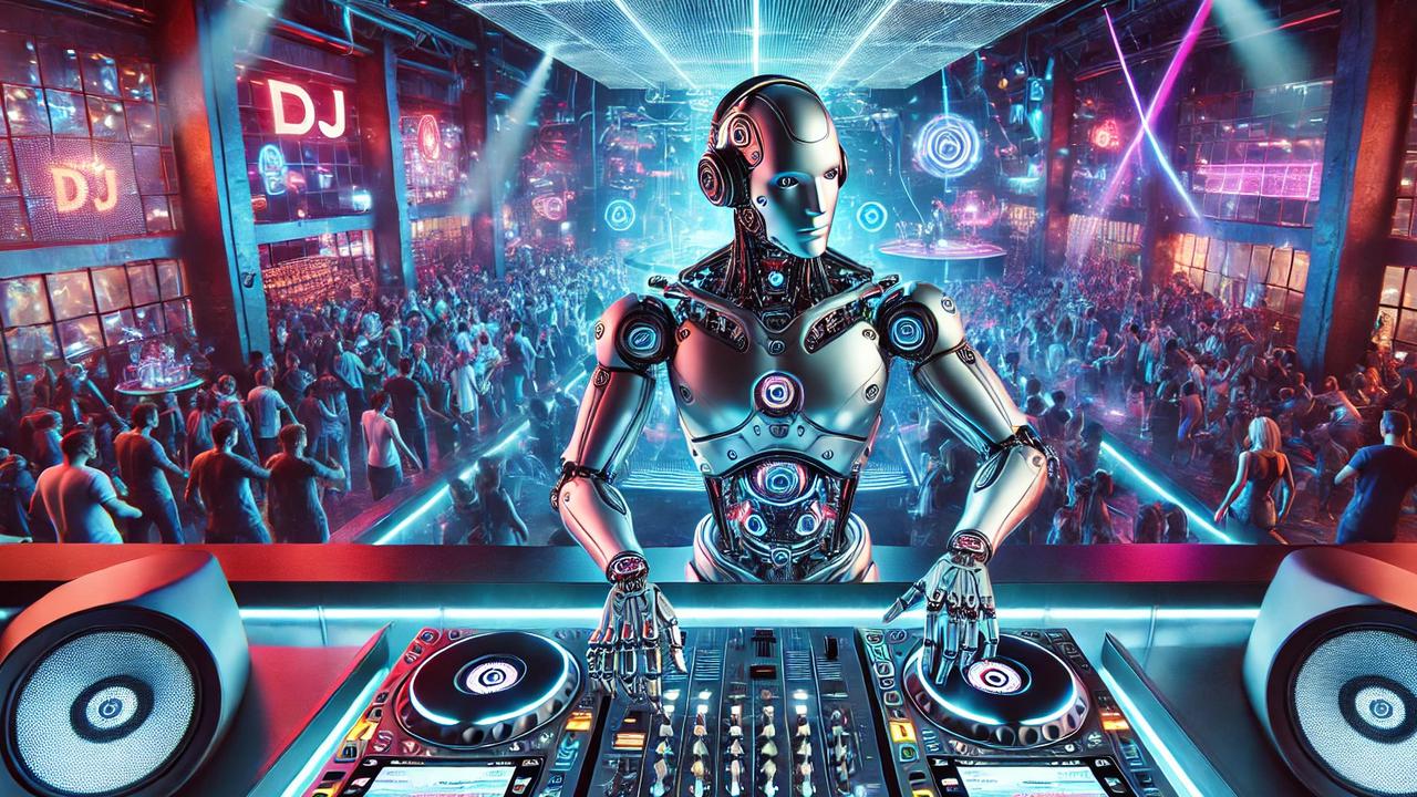 Heboh, Ada Robot Militer Jadi DJ di Klub Malam