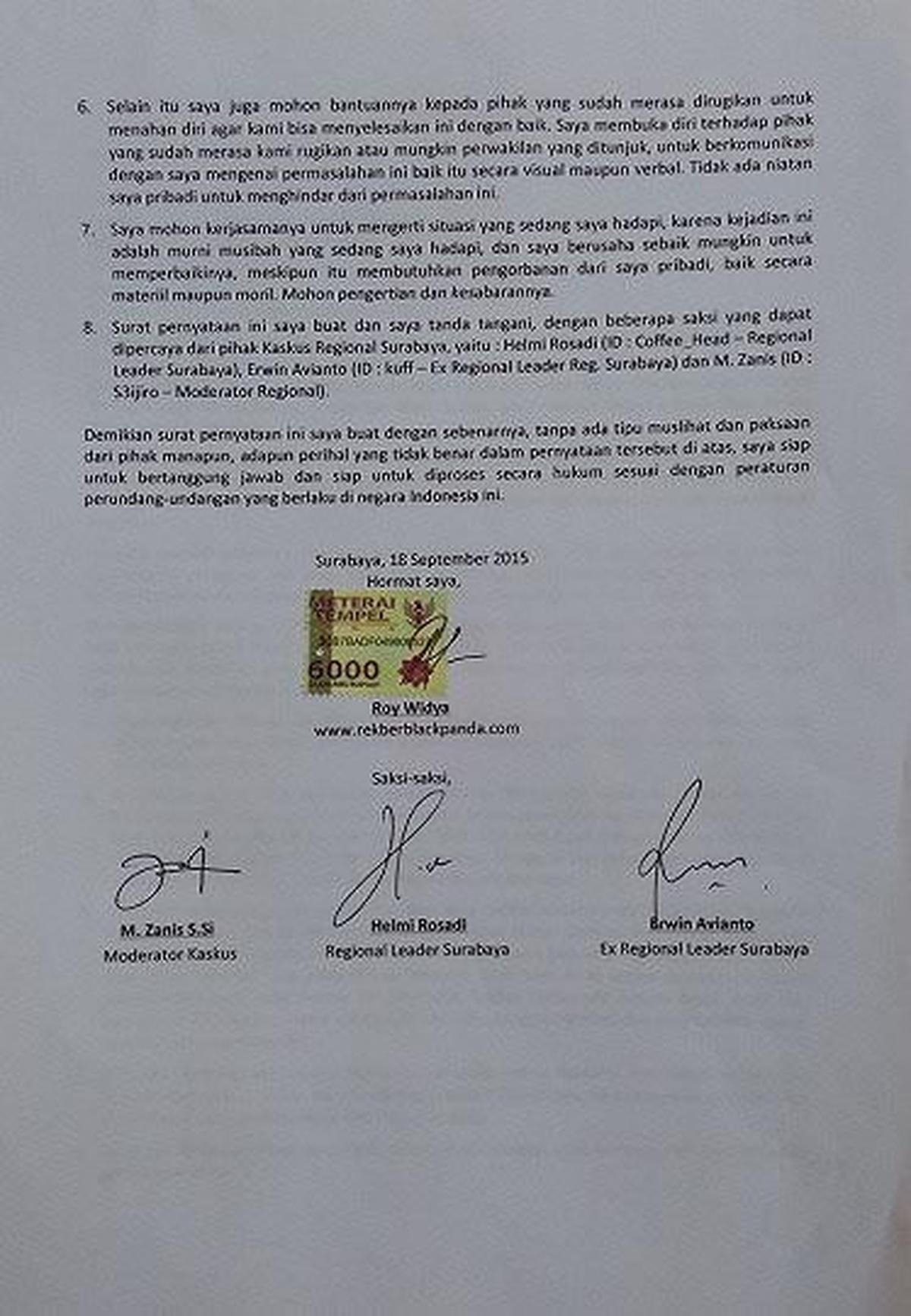 Dok. Istimewa