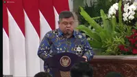 Kepala Badan Pengawasan Keuangan dan Pembangunan (BPKP) Muhammad Yusuf Ateh dalam pembukaan Rapat Koordinasi Nasional Pengawasan Intern (Rakornaswasin), di Istana Negara, Jakarta, Rabu (22/5/2024).&nbsp;(Arief/Liputan6.com)