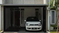 8 Contoh Teras Sekaligus Garasi Mobil di Rumah Sempit yang Fungsional, Maksimalkan Lahan Terbatas