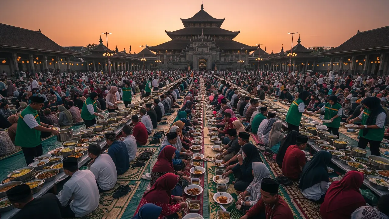 Ilustrasi Buka Puasa Bersama