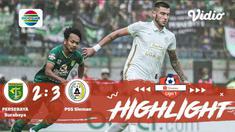 Babak Penyisihan #ShopeeLiga1 yang mempertemukan #Persebaya Surabaya vs #PSS Sleman pada hari Selasa sore (29/10/2019) dengan skor...