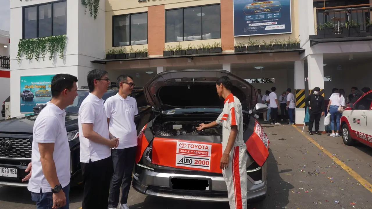 308 Titik Pelayanan Toyota Siap Kawal Konsumen Selama Mudik Lebaran Idul Fitri 2023
