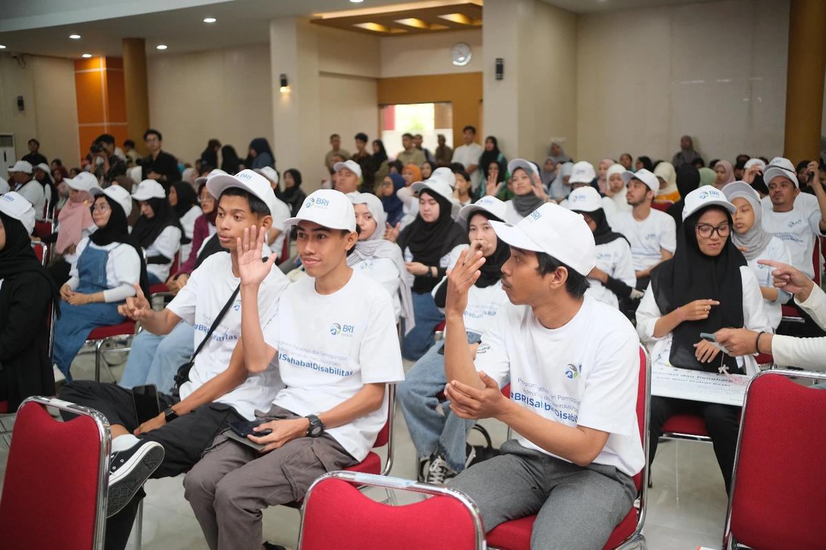 Program BRI Sahabat Disabilitas gelar pelatihan di Kota Makassar, Prov. Sulawesi Selatan.