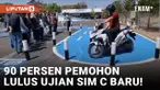 Ujian Praktik SIM C Baru, 90 Persen Pemohon di Nganjuk Dinyatakan Lolos