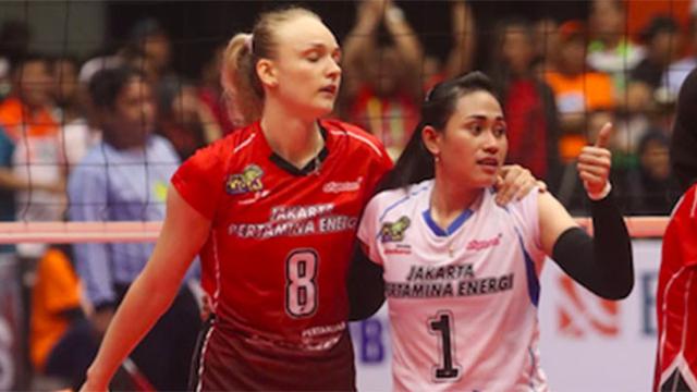 Tim putri Jakarta Pertamina Energi