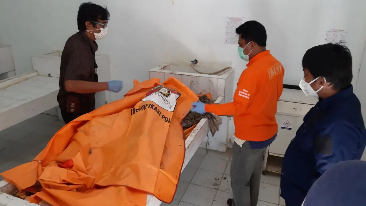 Penemuan jenazah dalam karung di Pinrang (Fauzan)