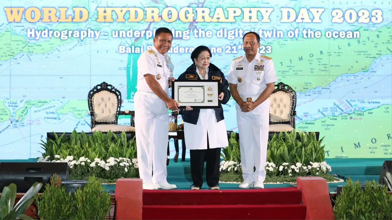 Ketua Dewan Pengarah Badan Riset dan Inovasi Nasional (BRIN) yang juga Ketua Umum PDI Perjuangan (PDIP) Megawati Soekarnoputri