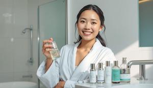 cara memakai skincare yang benar agar hasil maksimal (Image by AI)