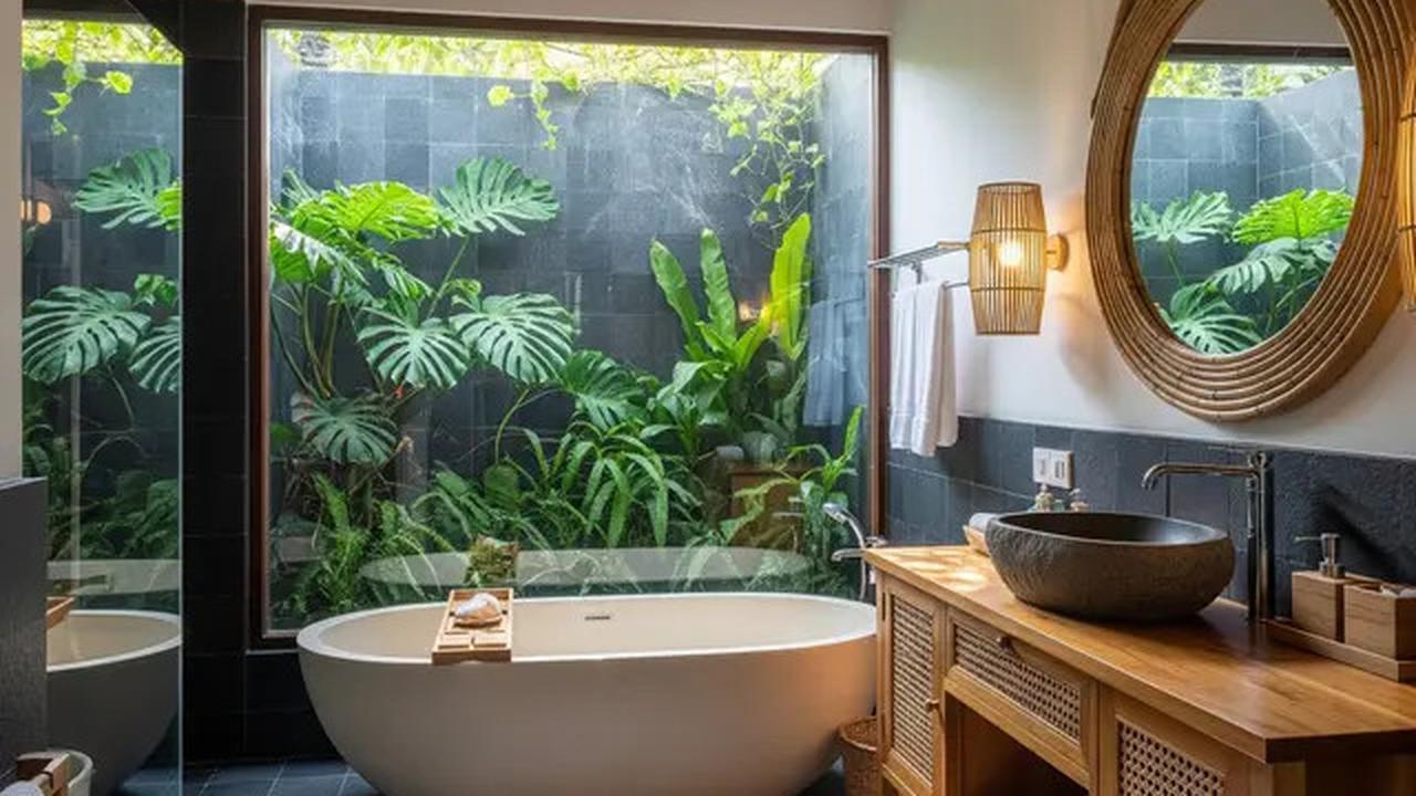 9 Model Desain Kamar Mandi Dalam Kamar, Solusi Privasi dan Estetika Modern