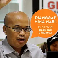 Siapakah Desmon J Mahesa, yang dilaporkan karena dianggap menghina Nabi Muhammad? Simak beberapa faktanya berikut ini. (Via: antaranews.com)
